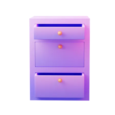 Drawer  3D Icon