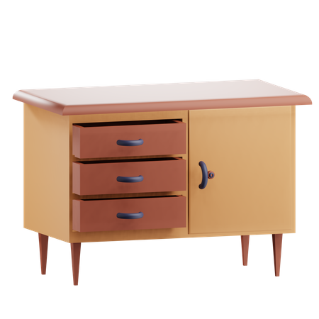 Drawer  3D Icon