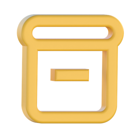 Drawer  3D Icon