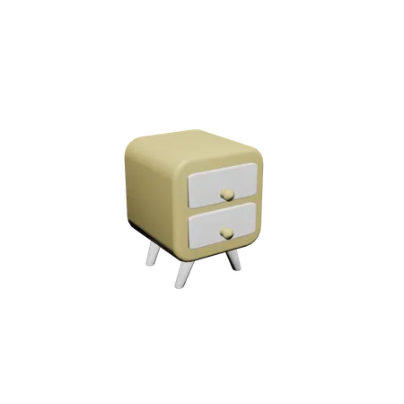 Drawer  3D Illustration