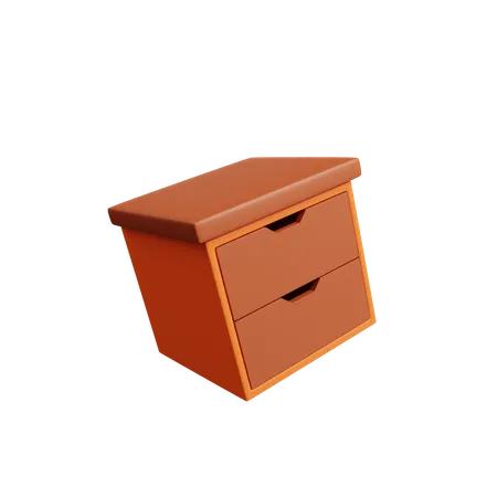 Drawer  3D Illustration