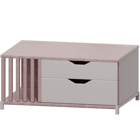 Drawer Chest  3D Icon