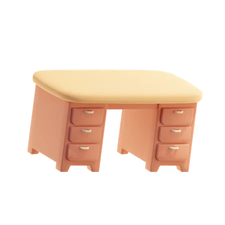 Drawer Table  3D Icon