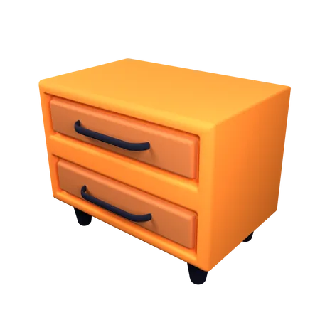 Drawer Table  3D Icon