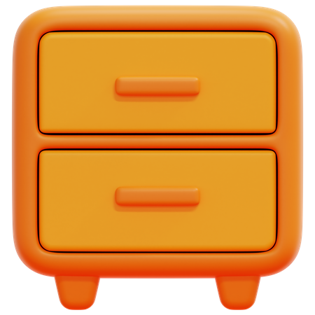 Drawer Table  3D Icon