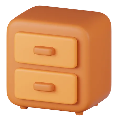 Drawer Table  3D Icon