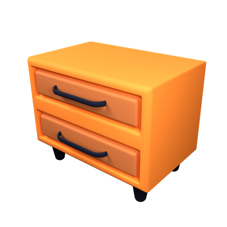 Drawer Table  3D Icon