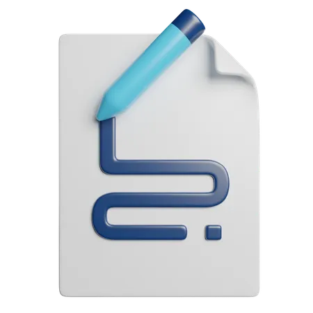 Drawing  3D Icon