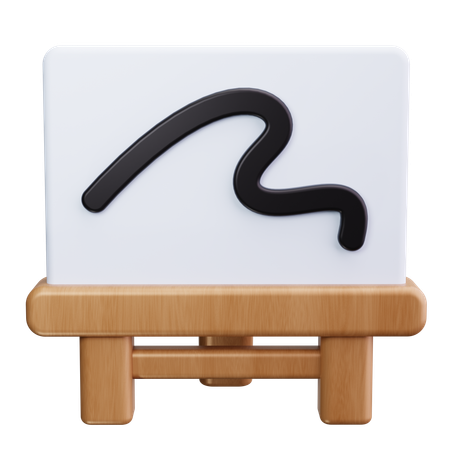 Drawing Board  3D Icon