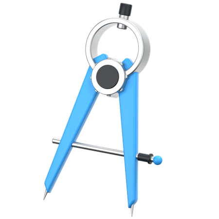 Drawing Compass  3D Icon