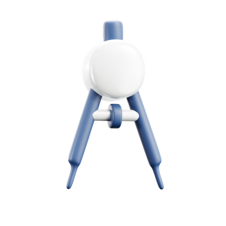 Drawing Compass  3D Icon