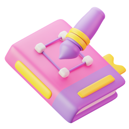 Drawing Guidebook  3D Icon