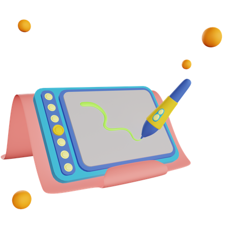 Drawing Pad  3D Icon