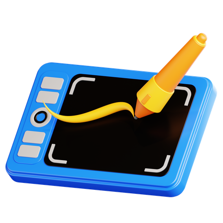 Drawing Pad  3D Icon