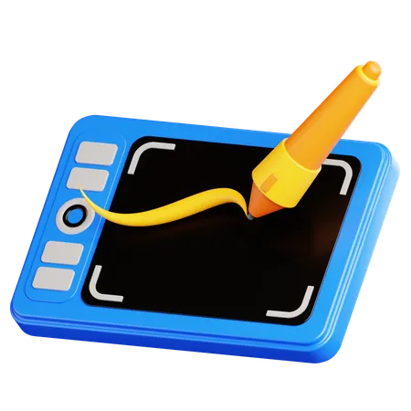 Drawing Pad  3D Icon
