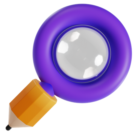 Drawing Search Tools  3D Icon