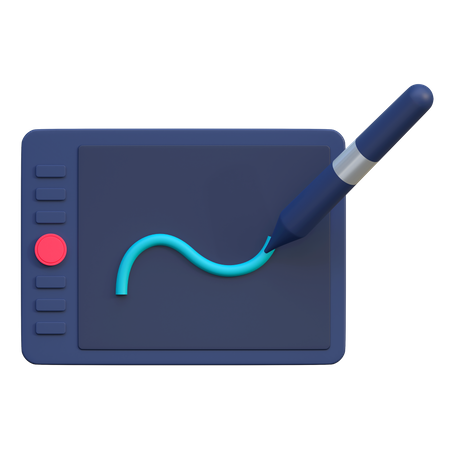 Drawing Tablet  3D Icon