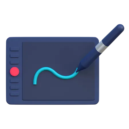 Drawing Tablet  3D Icon