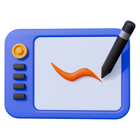 Drawing Tablet  3D Icon