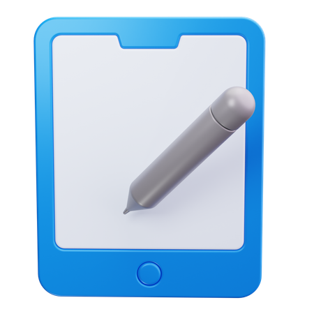 Drawing Tablet  3D Icon