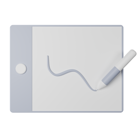 Drawing Tablet  3D Icon