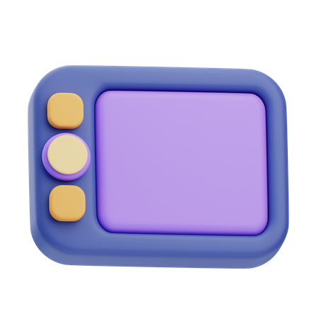 Drawing Tablet  3D Icon