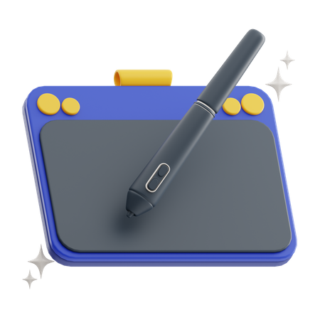 Drawing Tablet  3D Icon