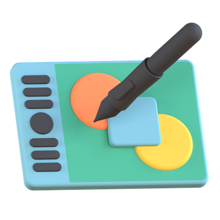 Drawing Tablet  3D Icon