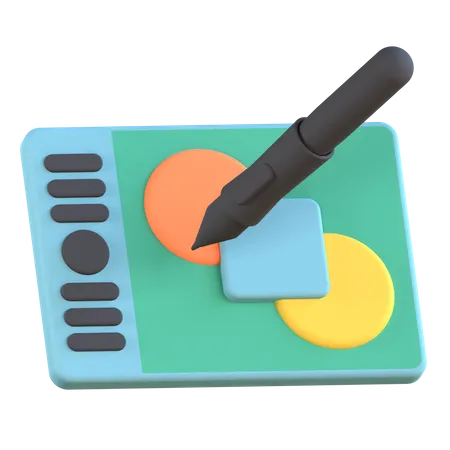 Drawing Tablet  3D Icon