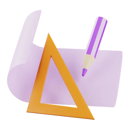 Drawing Tools  3D Icon