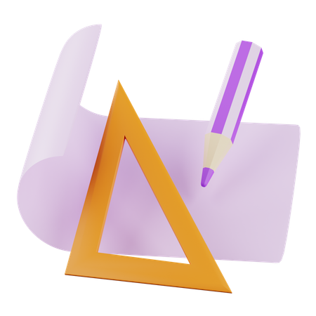 Drawing Tools  3D Icon