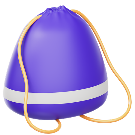 Drawstring Bag  3D Icon