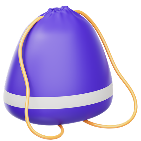 Drawstring Bag  3D Icon