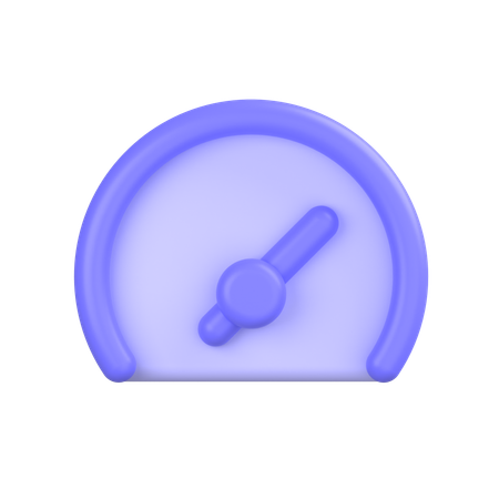 Drehzahlmesser schnell alt  3D Icon