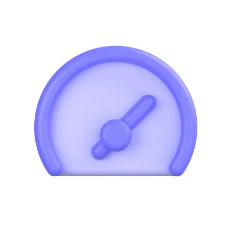 Drehzahlmesser schnell alt  3D Icon