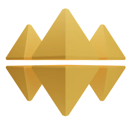 Drei Ethereum  3D Icon