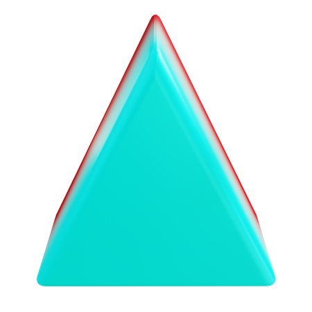 Dreieck  3D Icon