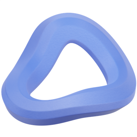 Dreieck abstrakt form  3D Icon