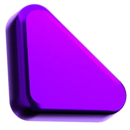 Dreieck abstrakt form  3D Icon