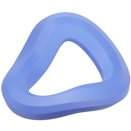 Dreieck abstrakt form  3D Icon