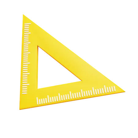 Dreieckslineal  3D Icon