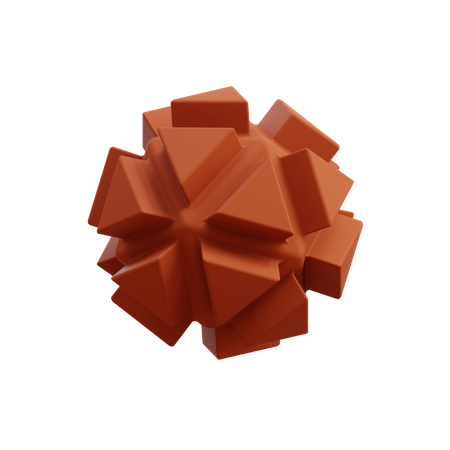 Dreieckiges Polygon  3D Icon