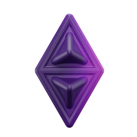 Dreieck Form  3D Icon