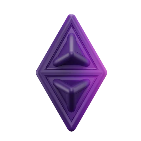 Dreieck Form  3D Icon