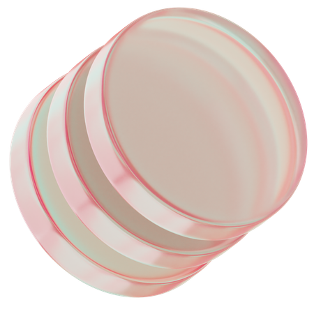 Dreifache Ellipse  3D Icon