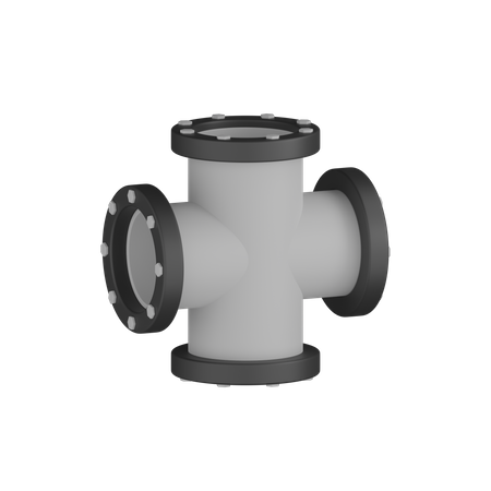 Dreiwegerohr  3D Icon