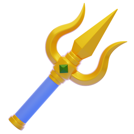 Dreizack  3D Icon