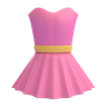 dress emoji 3d