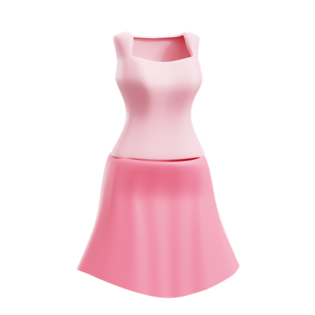 Dress  3D Icon