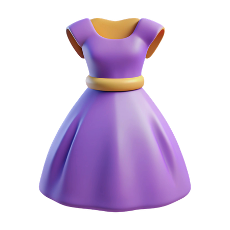 Dress  3D Icon